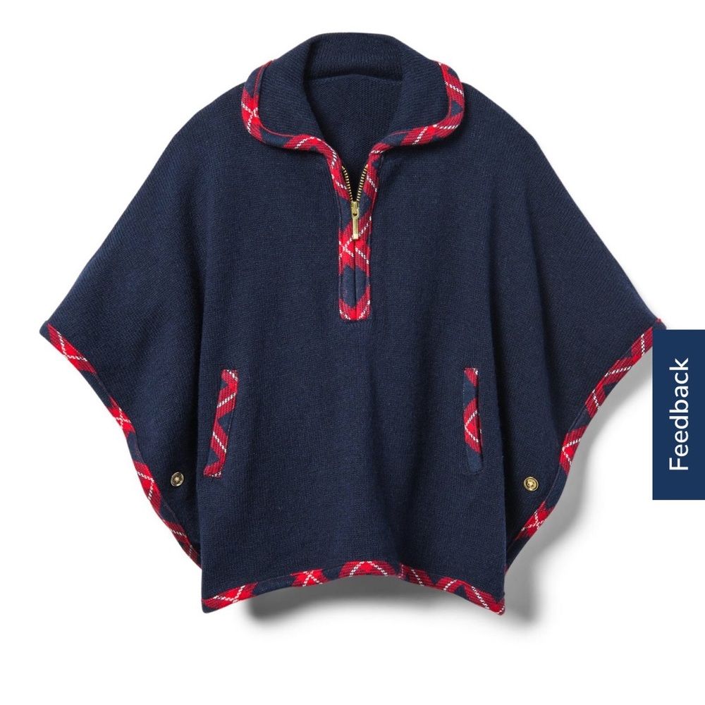 Janie and jack poncho 3t